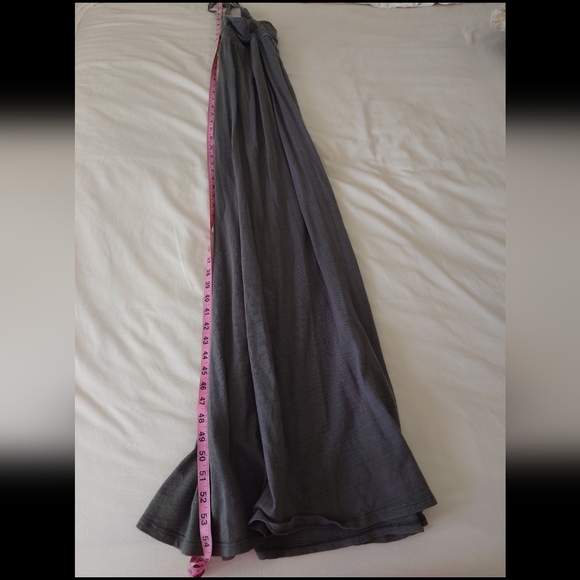 EUC Olive Green Heather JAMES PERSE Standard Tank Maxi Dress 1, S Soft Empire - Picture 11 of 12